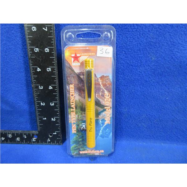 NEW - Tru Flare Pen Type Signal Launcher - Model 02C