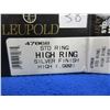 Image 2 : NEW - Leupold STD High 1" Rings - Silver Finish - # 47068
