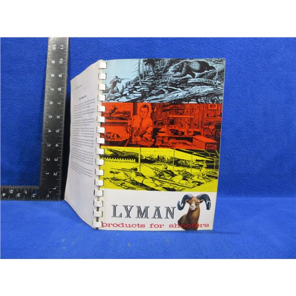 1 Book - Lyman Ideal Handbook - Copyright 1955