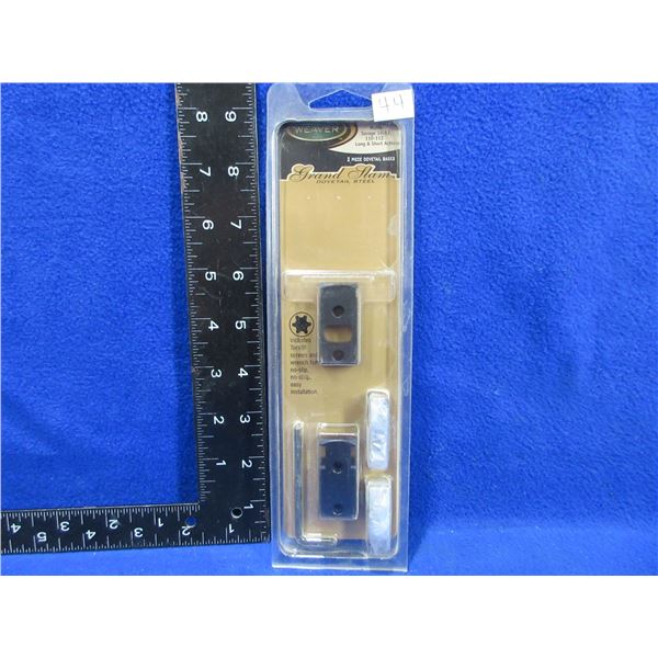 NEW - Weaver Grand Slam 2 Piece Dovetail Bases # 48903