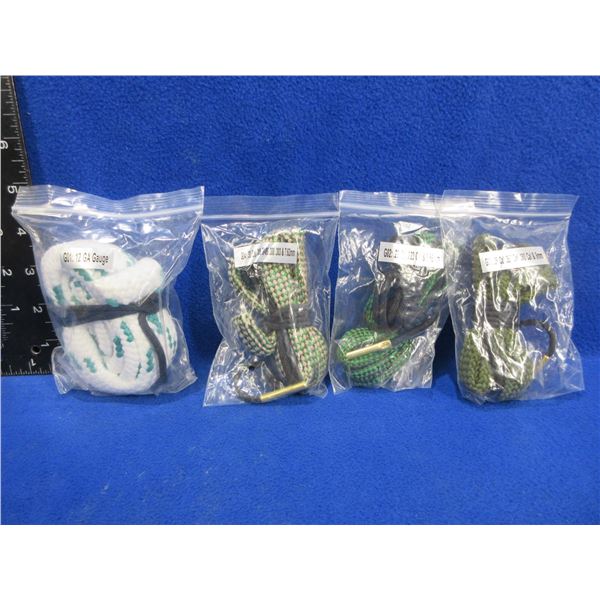 NEW - 4 Pull Thrus - 12 Ga., 22 Cal., 30 Cal., 38 Cal./9MM