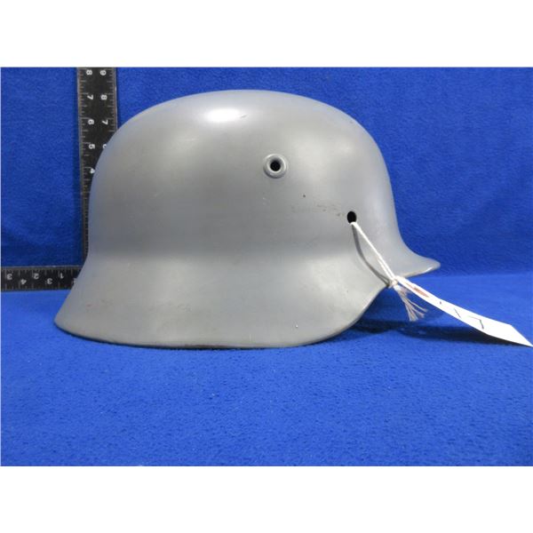 WWII German M42 Luftwafffe Steel Helmet - Marked "NS66"