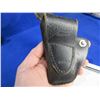 Image 4 : 3 Leather Holsters - Bianchi #5B, Sloan BHS-1 and Unknown