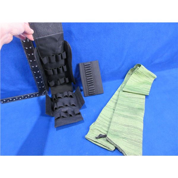 NEW - 12 Ga Shotshell Pouch, Cartridge Holder & Gun Sock
