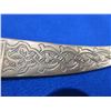 Image 3 : Brass Shabriya Curved Dagger with Sheath - 5" Blade