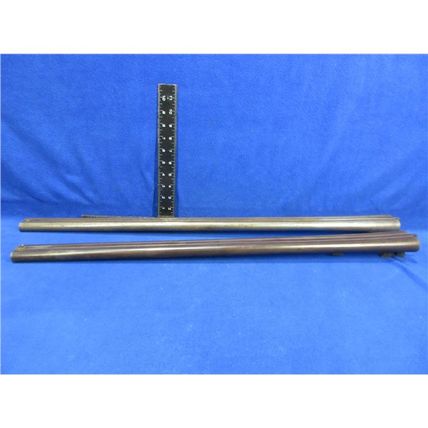 2 SXS Barrels - Belgian and Unknown in 12 Ga. 2 3/4"