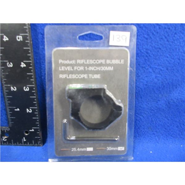 NEW - 30MM Riflescope Bubble Level with Compass