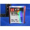 Image 2 : NEW - 38 Cal. .357" 158gr XTP Hornady Bullets - Box of 100