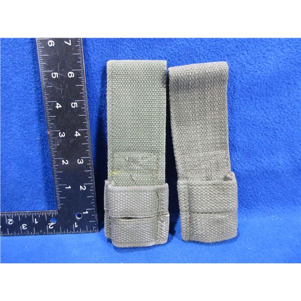 2 Canadian C1-A1 Bayonet Scabbard Frogs
