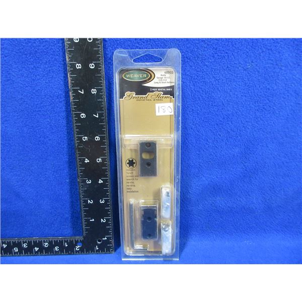NEW - Weaver Grand Slam 2 Piece Dovetail Bases # 48903