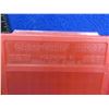 Image 2 : 6 Plastic Ammo Boxes - 9MM x 3, 38/357 x 2, 12 Ga. x 1