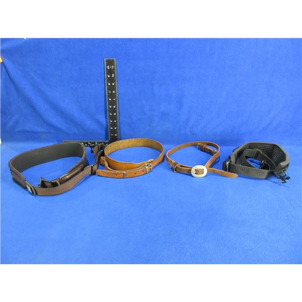 4 Rifle Slings - 2 Leather, Vero Vellini and a Butler Creek