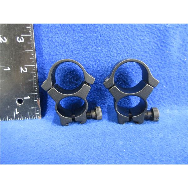 1" See-Thru Scope Rings - For 22 LR Dovetail