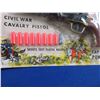 Image 3 : Marx Blue & Gray Civil War Cavalry Pistol Toy Cap Revolver