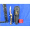 Image 1 : Elk Ridge TREK Fixed Blade Knife w/ Sheath & Sharpener