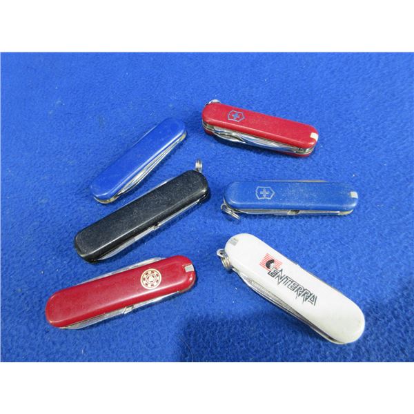 6 Key Chain Folding Knives