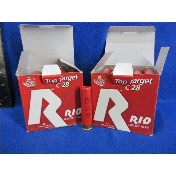 28 Ga. (PICKUP ONLY) 2 3/4" 7.5 Shot Top Target C 28 Rio