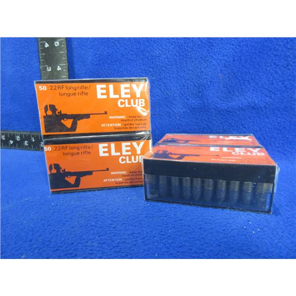 22 LR (PICKUP ONLY) Eley Club Cartridges