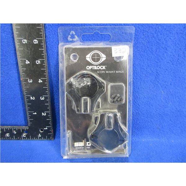 NEW - Optilock Sako 1" High Rings