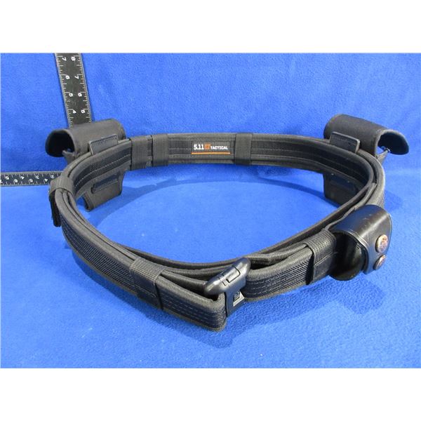 5.11 Tactical Sierra Bravo Duty Belt w/ 2 Pouches & Bag