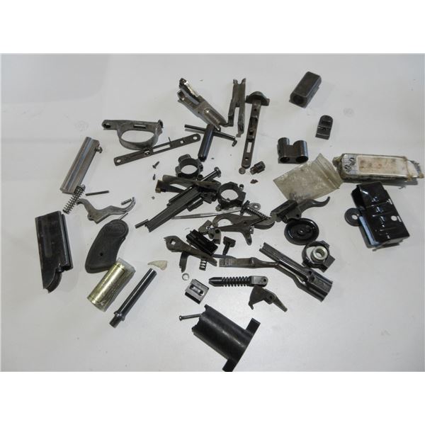 Lot of Misc Gun Parts - Rings, Bases, Triggers, Springs, Etc