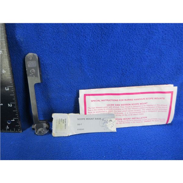 Burris SU-7 Scope Base with Screws for Remington Model 7