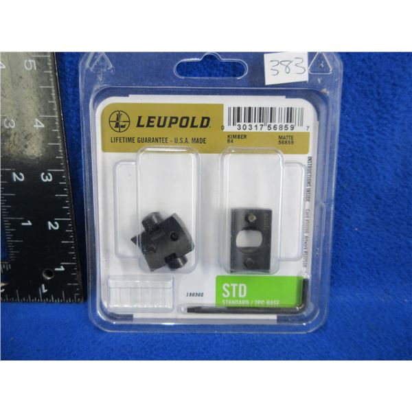 Leupold STD 2 Piece Base - Kimber 84 - Matte 56859