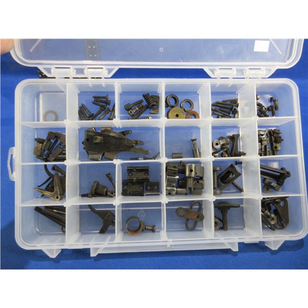 Lot of Misc Gun Parts - Swivels, Bases, Screws, Sights, Etc