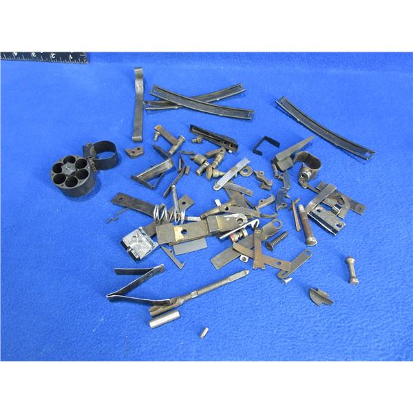 Lot of Misc. Gun Parts - Springs, Sights, Stripper Clips, Etc.