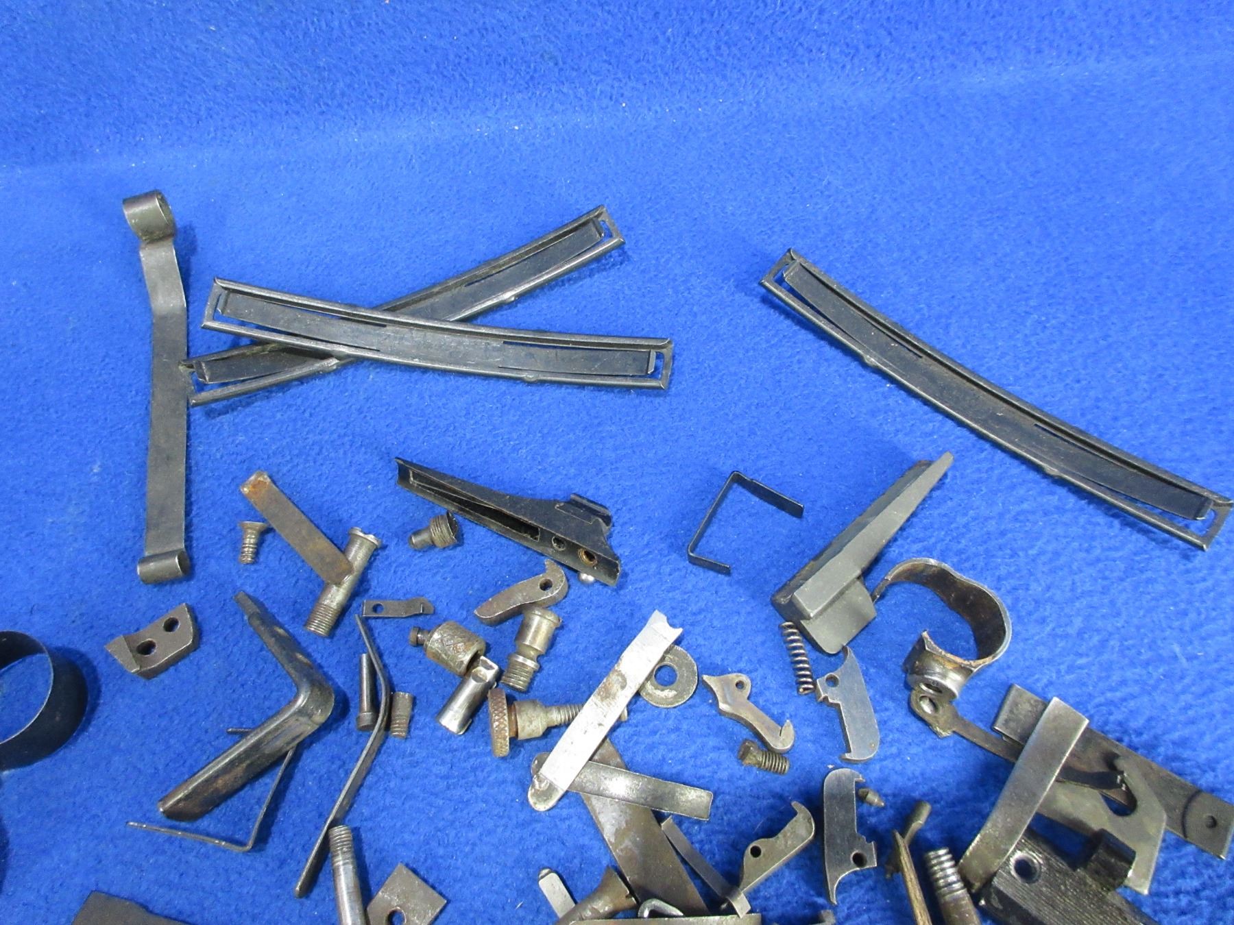 Lot of Misc. Gun Parts - Springs, Sights, Stripper Clips, Etc.