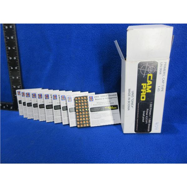 Unis "Ginex" Cam Pro (PICKUP ONLY) Small Pistol Primers