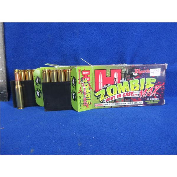 308 Win. (PICKUP ONLY) 168gr Z-Max Hornady Zombie