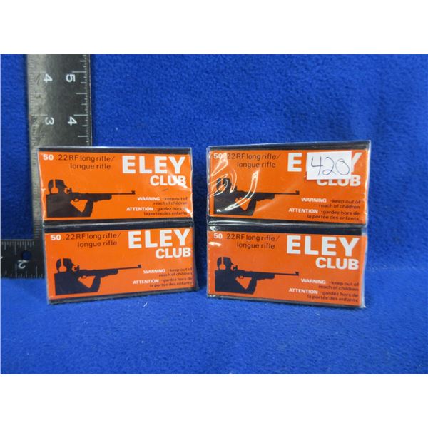 22 LR Eley (PICKUP ONLY) Club Cartridges