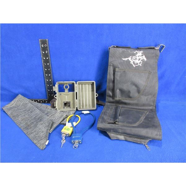 Lot of Misc. - Cable Locks, Gun Sock, Gun Safe Organizer