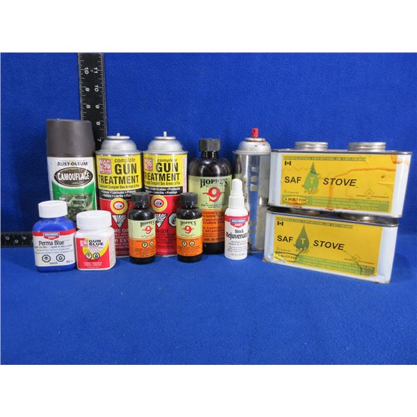 Lot of Misc. Gun Cleaning Oil & Solvents - PICK UP ONLY