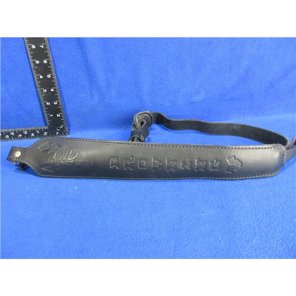 Browning Leather Sling with Uncle Mike's QD Swivels
