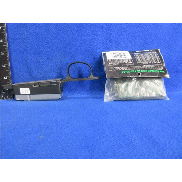 Remington 700 LA Trigger, Magazine and Pistol Sack