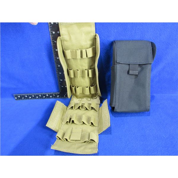 NEW - 2 - 12 Ga Shotshell Pouches (Hold 25 Shotshells)