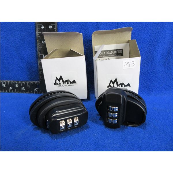 NEW - 2 - M40D Combination Trigger Locks