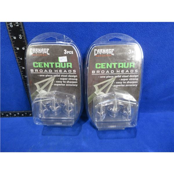 NEW - Carnage Archery Centaur 100gr Broadheads