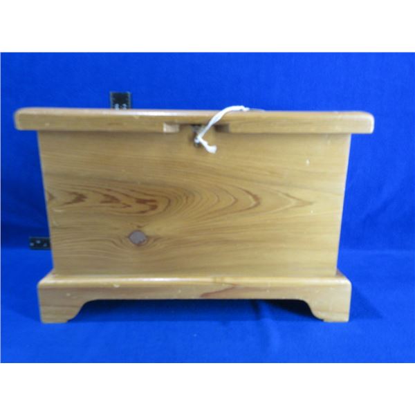 Wood Desk Box - 14" x 8 1/2" x 10 1/2" High
