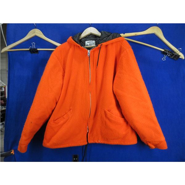 MWG Quilted Jacket - Size Small - Orange