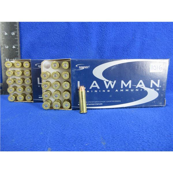 38 Spl +P (PICKUP ONLY) 158gr TMJ Speer Cartridges