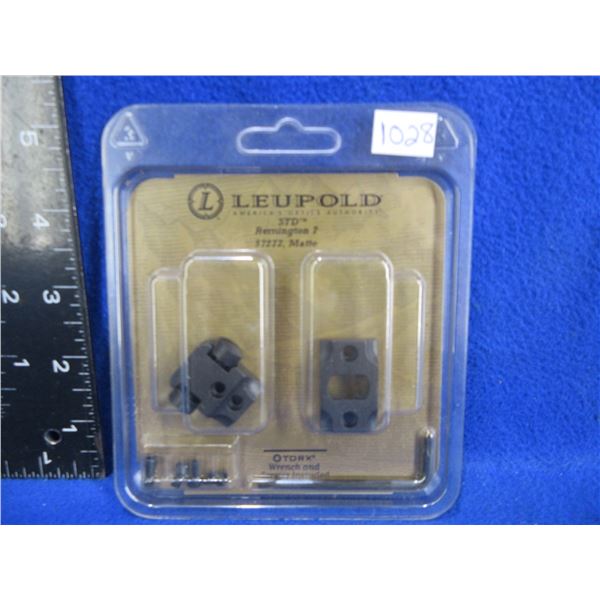 NEW - Leupold STD 2 Piece Base for Remington 7 # 57277