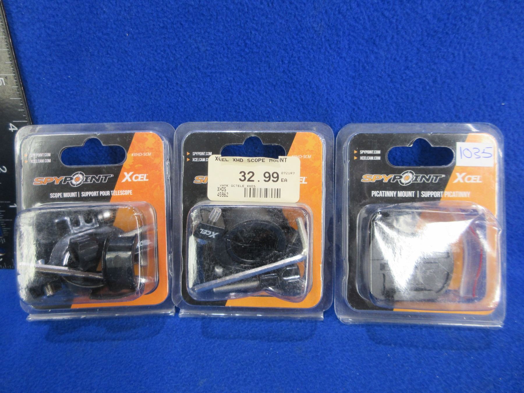 Spypoint XHD-PICATINNY Xcel Picatinny Accessory Mount Spypoint XHD-PICATINNY Xcel Picatinny Accessory Mount