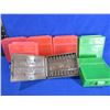 Image 1 : 7 Plastic Ammo Boxes - 9MM x 3, 357/38 x 3, 41 Mag x 1