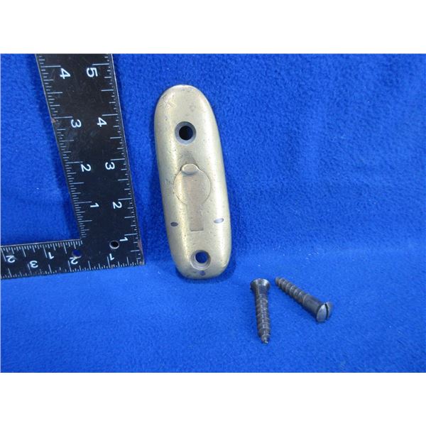 Lee Enfield Brass Butt Plate with Screws