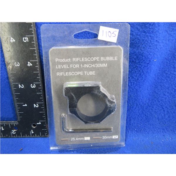 NEW - 30MM Riflescope Bubble Level with Compass