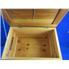 Image 2 : Wood Box with Hinged Lid - 17 1/2" x 11 1/2" x 10" High