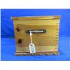 Image 3 : Wood Box with Hinged Lid - 17 1/2" x 11 1/2" x 10" High